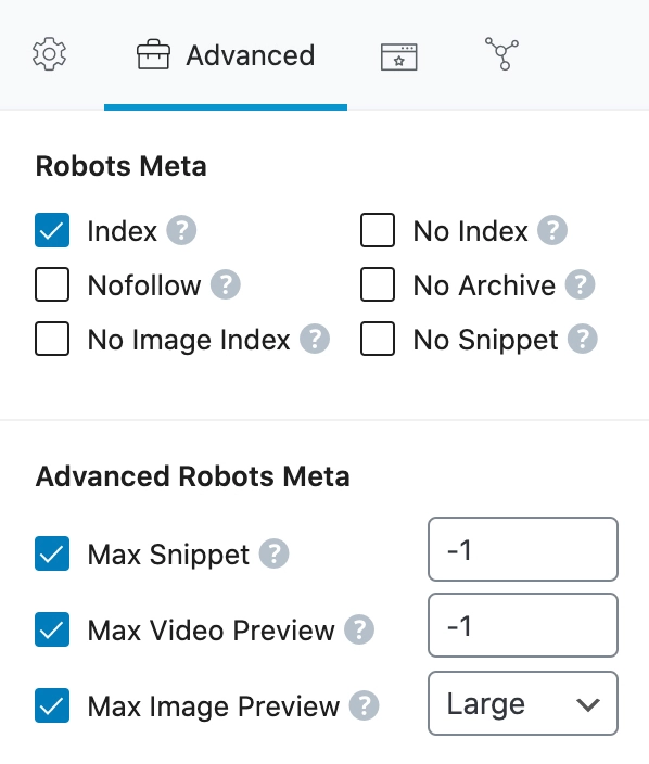 CONTRÔLEZ LES MÉTA ROBOTS SUR TOUS LES ARTICLES, PAGES OU TYPES DE PUBLICATION PERSONNALISÉS AVEC RANK MATH