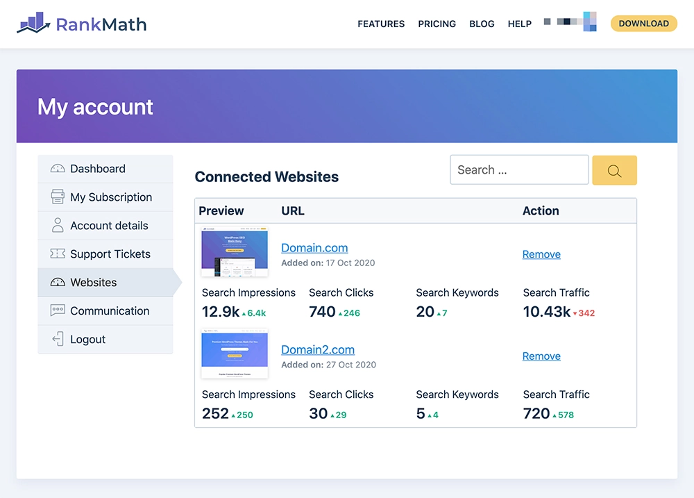 GESTION DE LA CLIENTÈLE POUR LES PROPRIÉTAIRES D'ENTREPRISE AVEC L'OUTIL RANK MATH