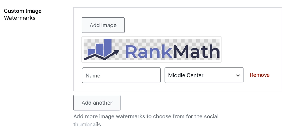 AJOUTEZ UN FILIGRANE AUX IMAGES PARTAGÉES SUR LES RÉSEAUX SOCIAUX AVEC L'OUTIL RANK MATH