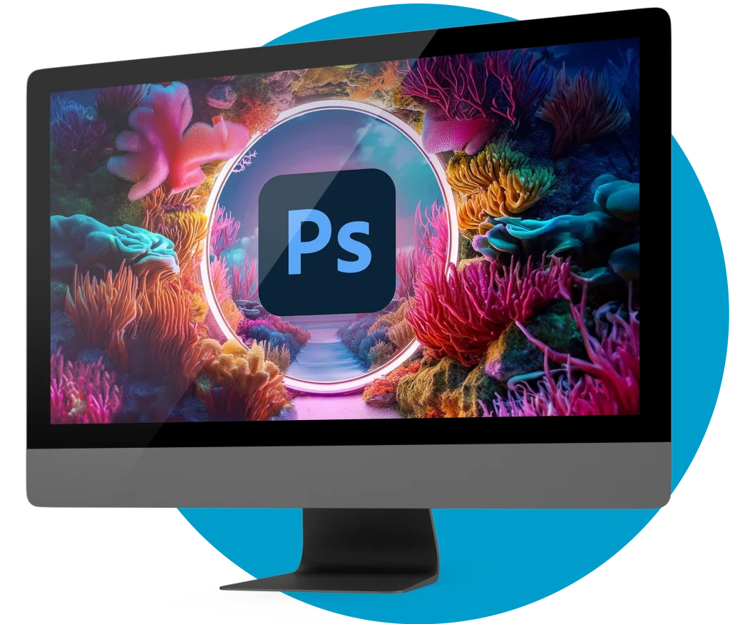 Utilisation du logiciel Adobe Photoshop sur un Imac